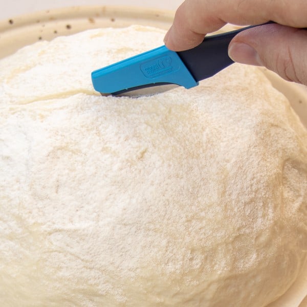 Simple to make rustic artisan bread recipe that can be baked in a clay bread cloche, dutch oven, or baking sheet.