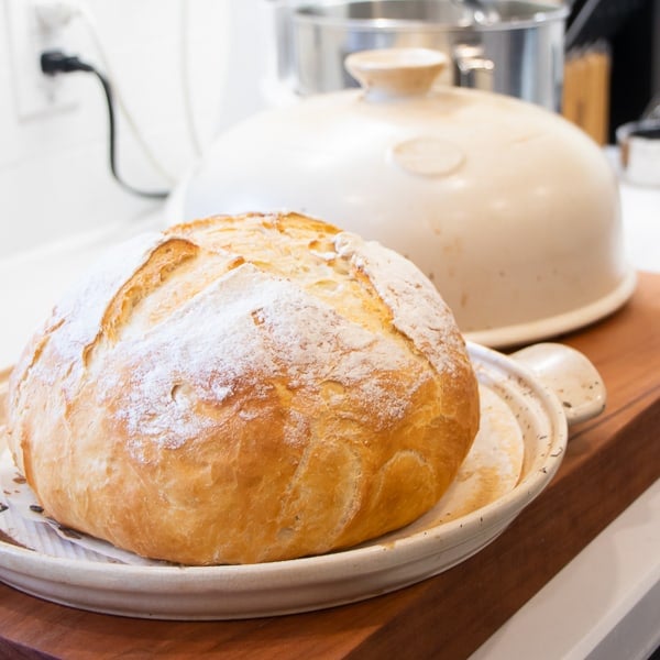 Rustic Bread Made in a Cloche - Restless Chipotle