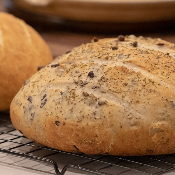 Rustic Olive Bread Recipe How to bake with easy instructions