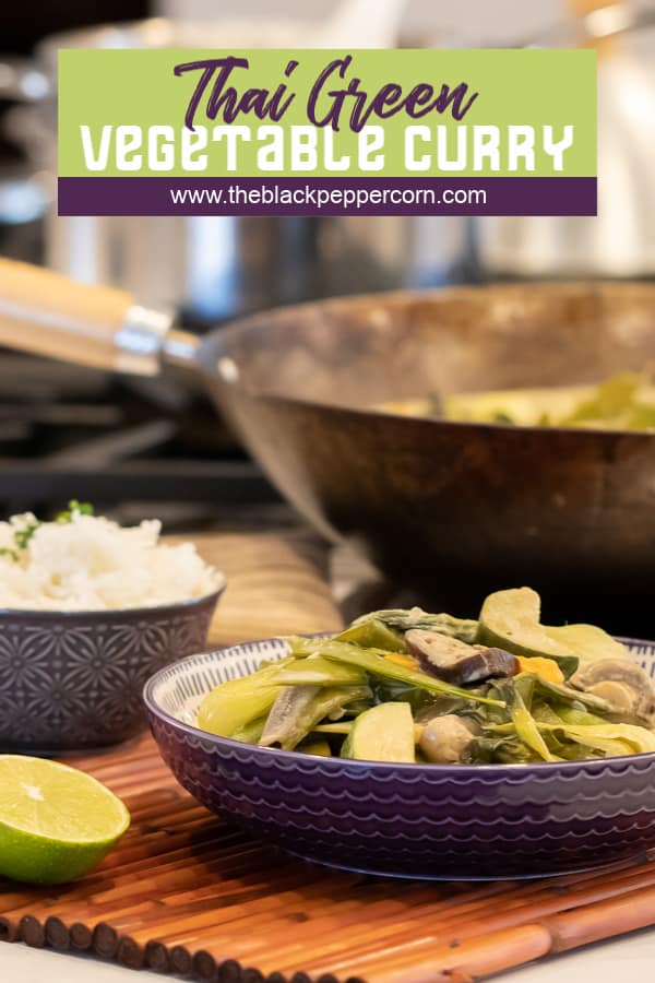 Thai Green Vegetable Curry Recipe - Vegetarian