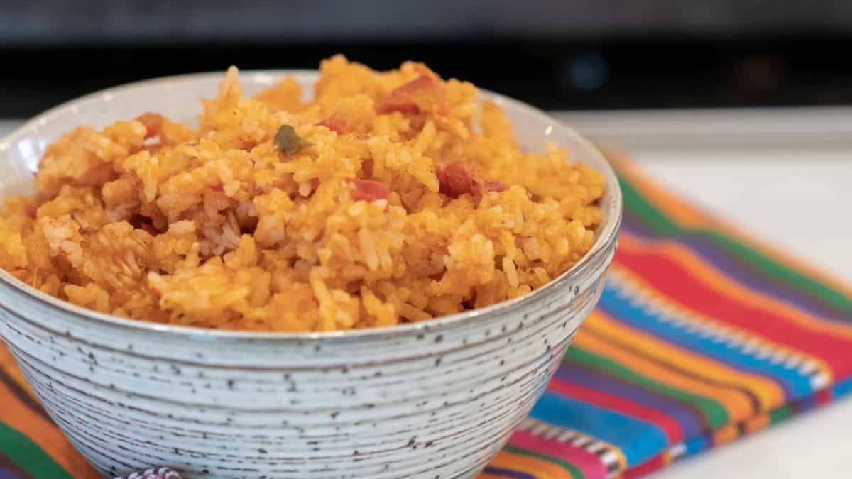 Cheesy Mexican Salsa Rice Recipe How to make