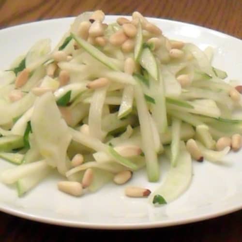 Fennel, Pear and Pine Nut Salad Recipe