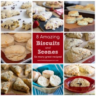This biscuit and scone recipe collection, has some that are both sweet and savoury. Buttery and flakey, these are easy to make at home!