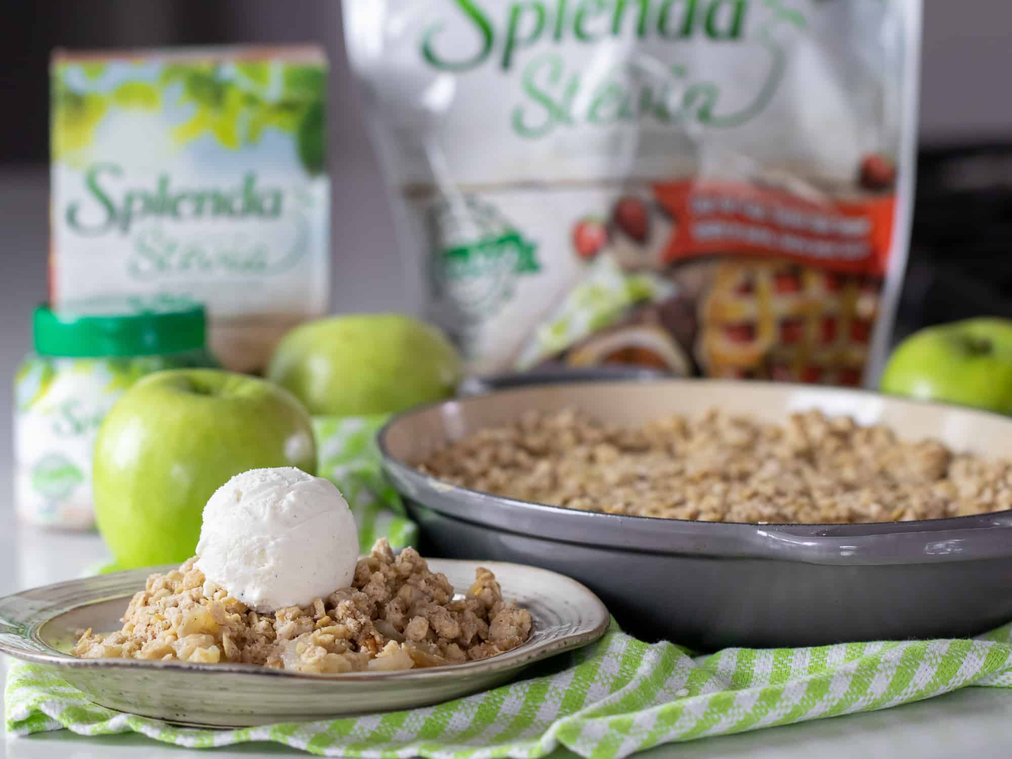 This apple crumble is perfect for Canadian Thanksgiving.