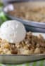 Delicious Apple Crumble Recipe made with Granny Smith Apples and Splenda Stevia