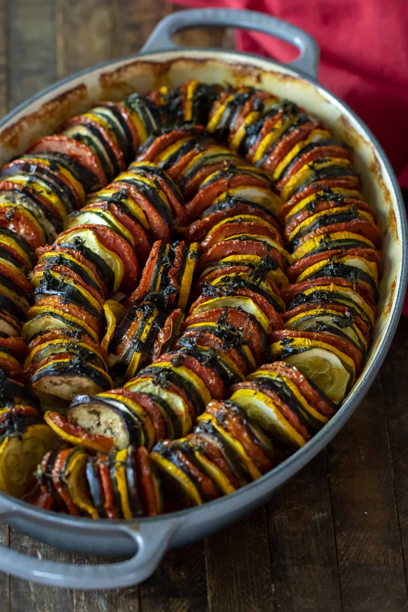 Baked Ratatouille - How to bake in the oven - The Black Peppercorn