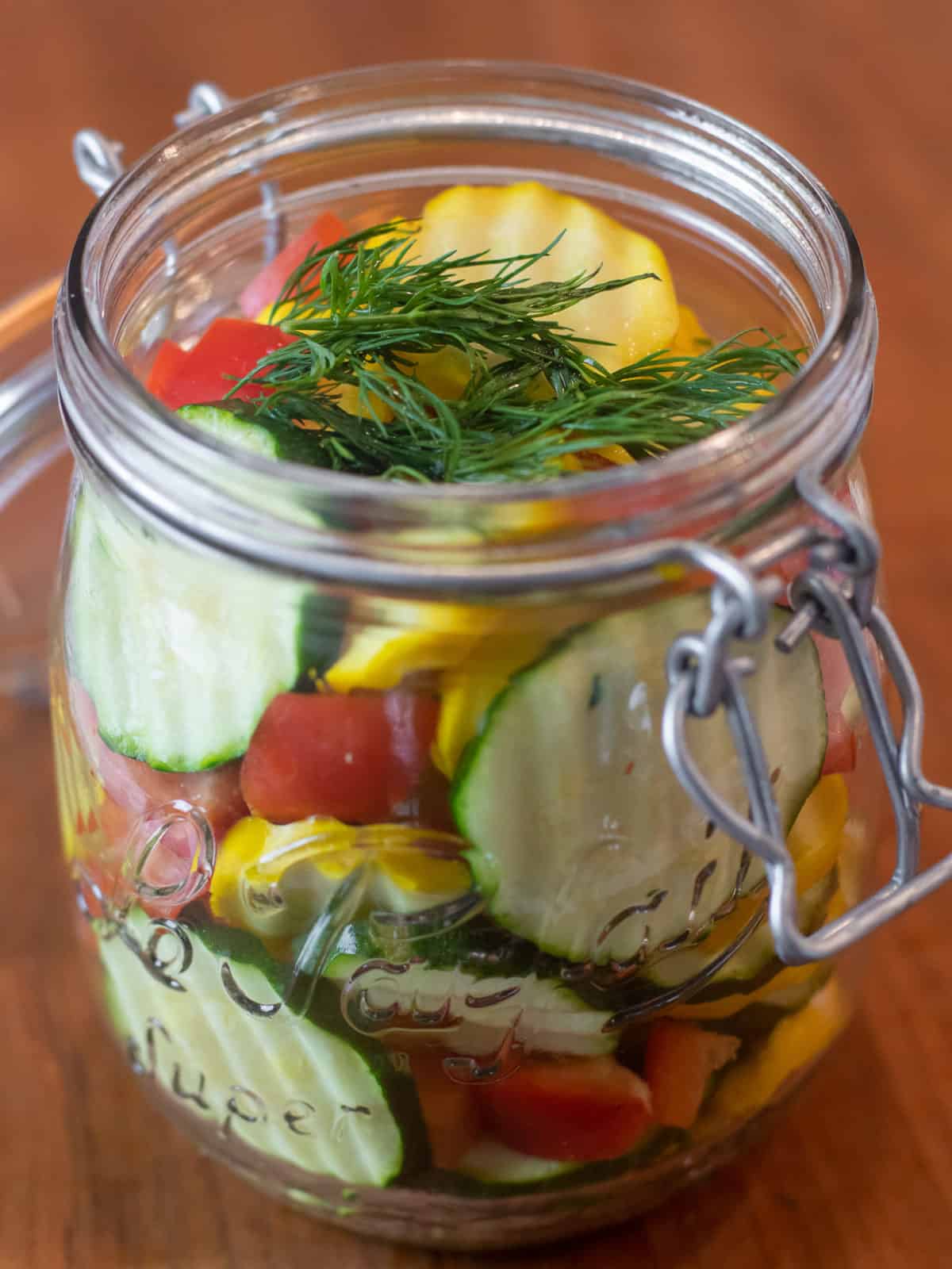 Refrigerator Zucchini Pickles Recipe The Black Peppercorn