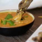 Thai peanut sauce is perfect for dipping cold spring spring rolls, beef or chicken satay and so much more. Simple recipe that can be made in minutes!