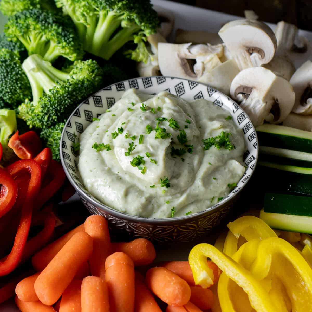 Roasted Garlic and Asiago Vegetable Dip Recipe The Black Peppercorn