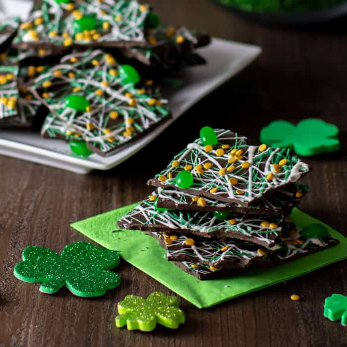 Leprechaun Chocolate Bark The Black Peppercorn