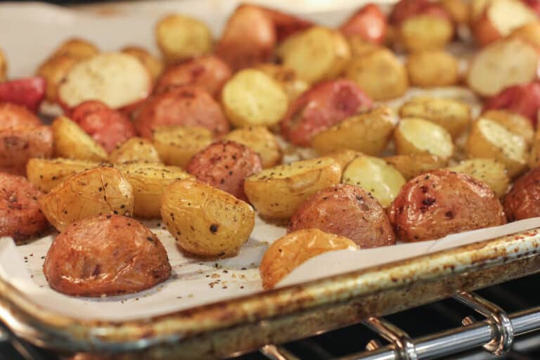 Oven Roasted Baby Potatoes The Black Peppercorn