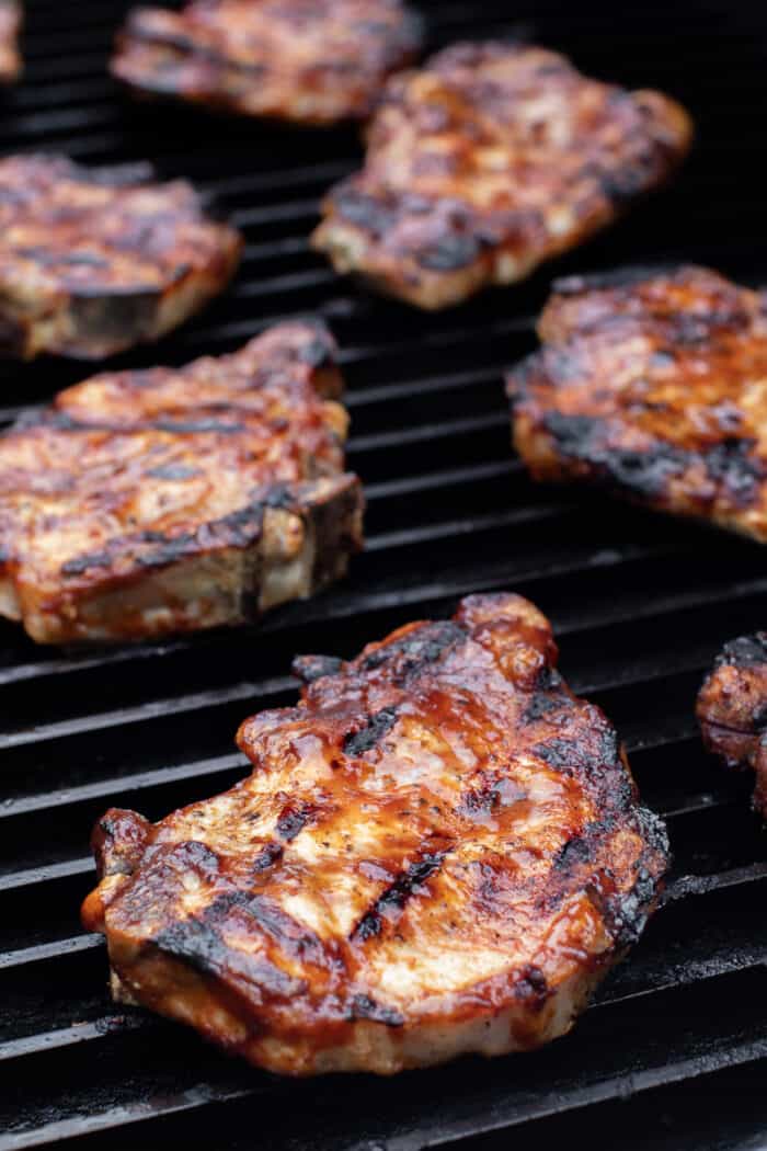 The Best Grilled Pork Chops - The Black Peppercorn