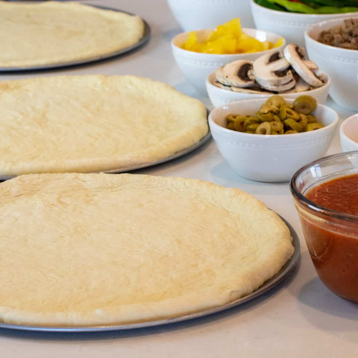 Homemade Pizza Dough Recipe - The Black Peppercorn