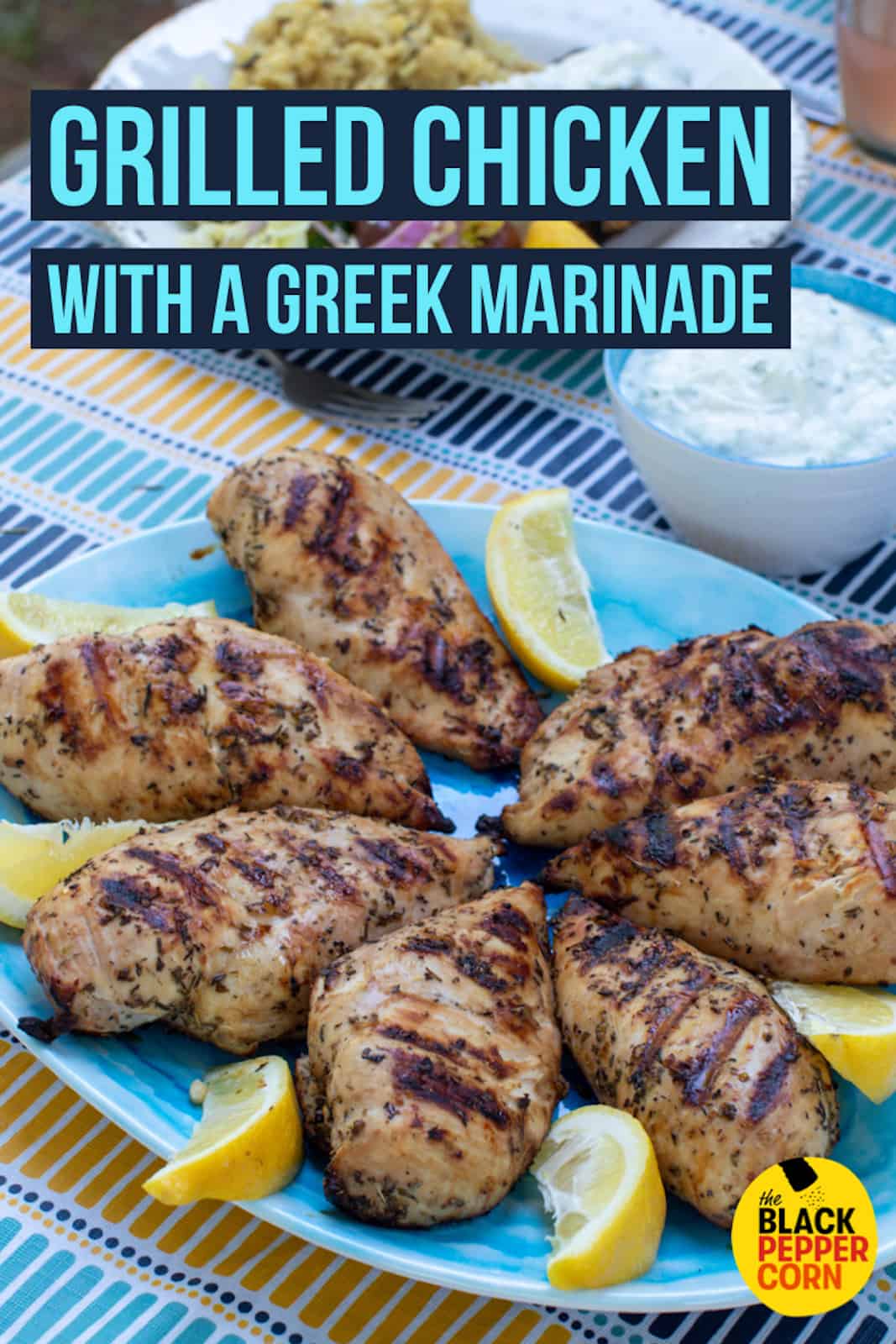 Greek Marinade Recipe for Grilled Chicken or Souvlaki