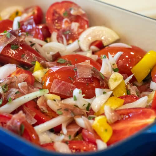 Roasted Tomato Pasta Recipe - The Black Peppercorn