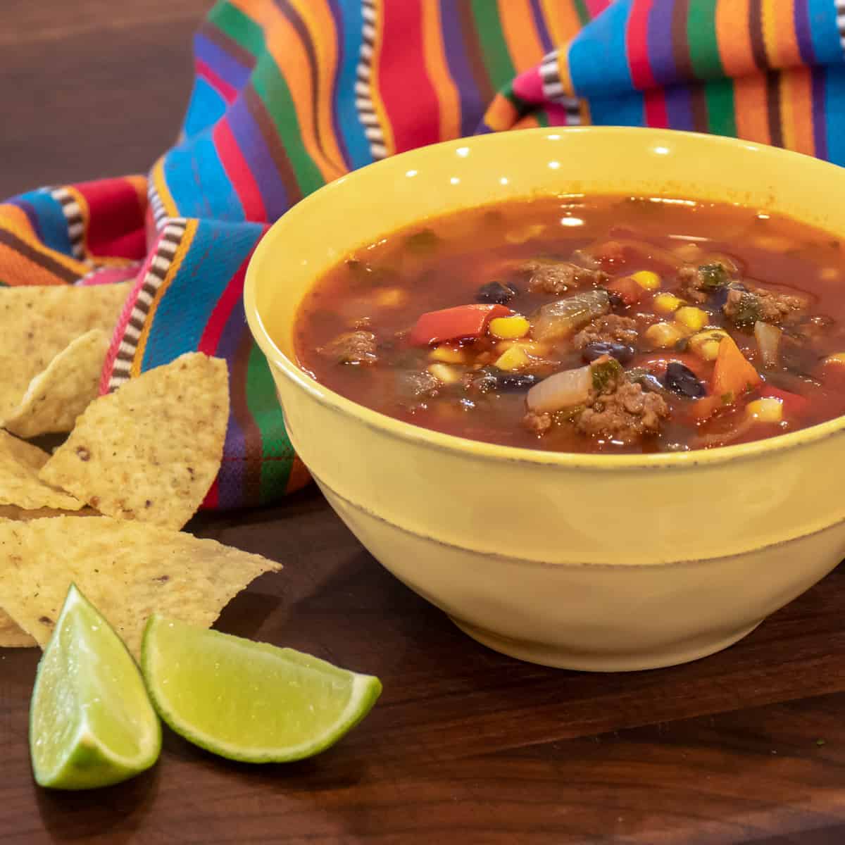 Mexican Soup Recipe The Black Peppercorn