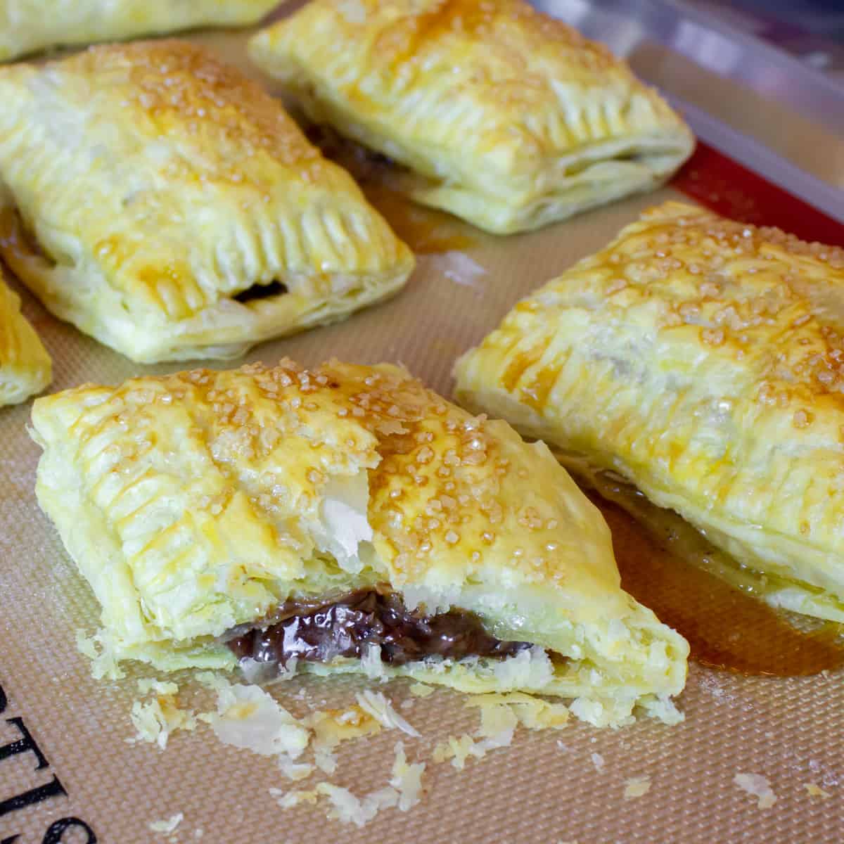 Puff Pastry with Nutella - Marcellina In Cucina