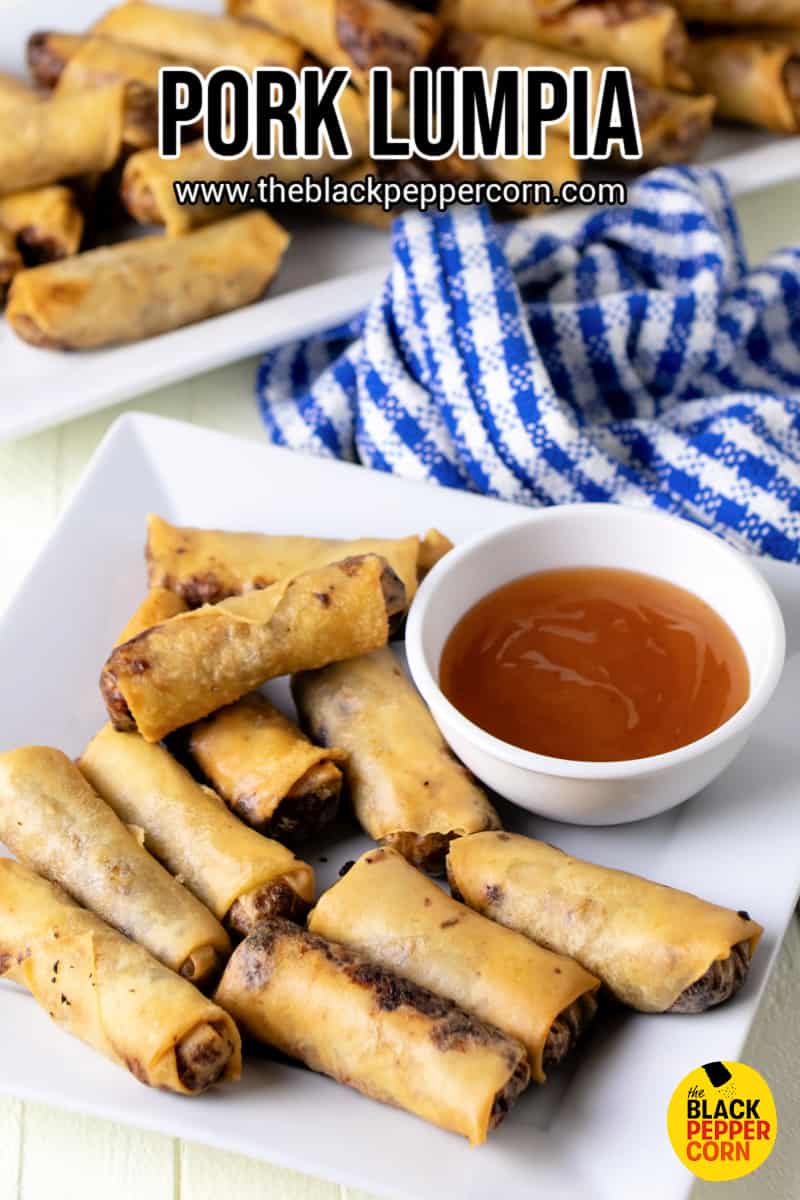 Pork Lumpia Recipe Filipino Style Spring Roll Recipe